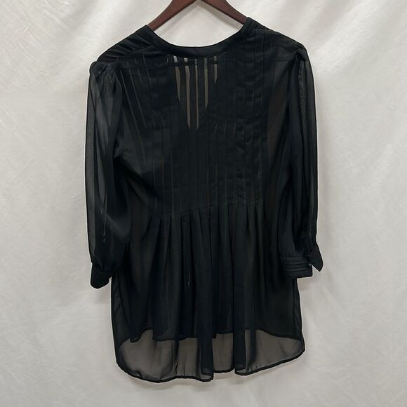 Womens Joie transparent blouse sz S - Picture 3 of 3